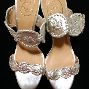 💖🌞New!!! Jack Rogers gold wedges🌞💖